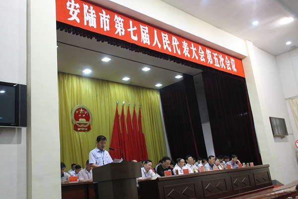 市“四大家”领导听取法院工作报告.jpg