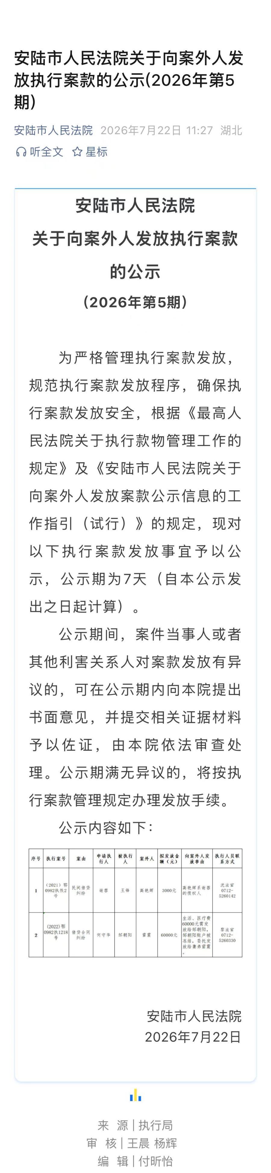 7.22 安陆市人民法院关于向案外人发放执行案款的公示(2026年第5期).jpg